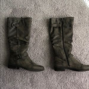 Just below the knee boots